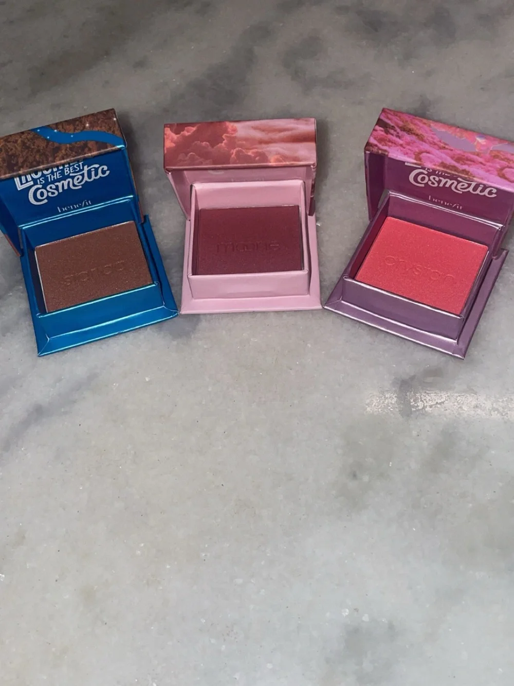 Benefit mini blushes